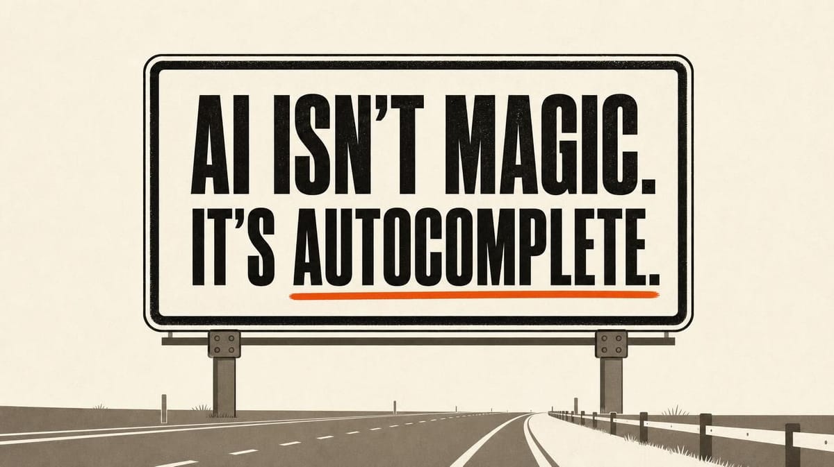 How AI actually works, with Autocomplete