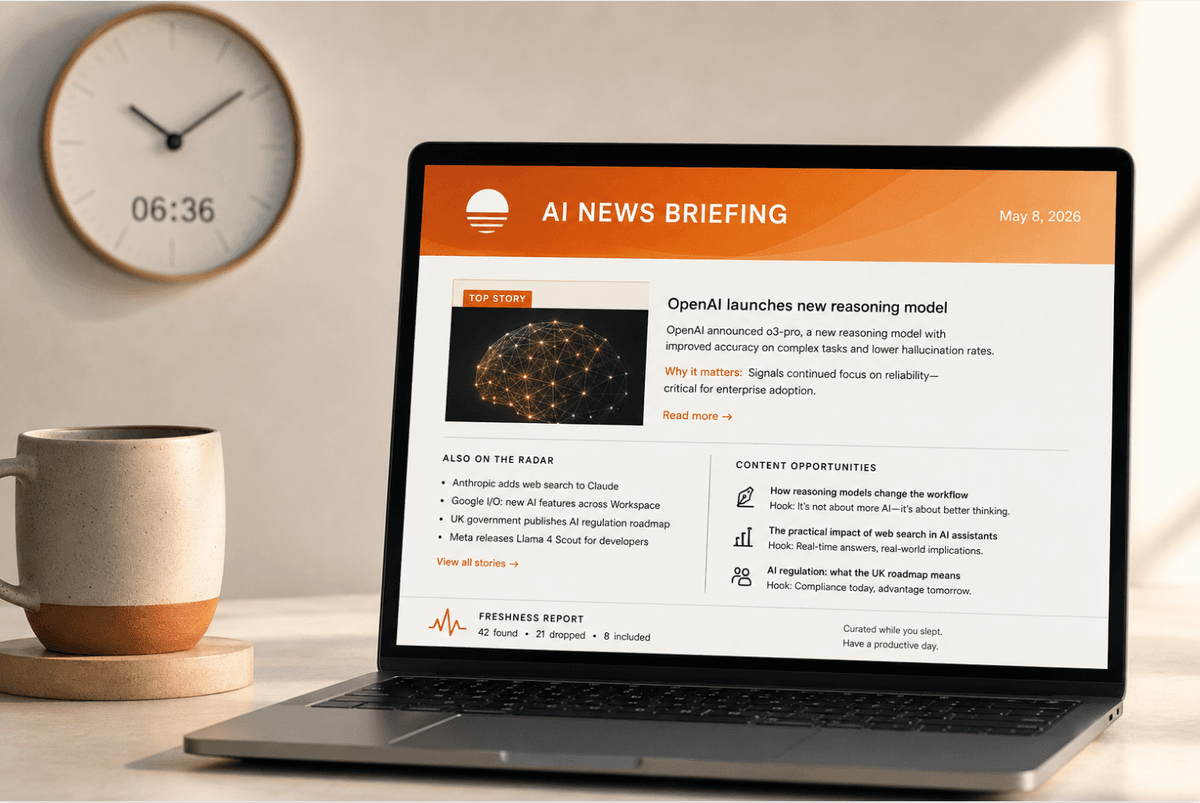 How to set up a daily AI briefing with Claude Cowork